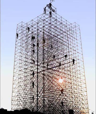 Ano ang scaffolding? Ang mga uri nito, mga bahagi na ginagamit sa konstruksyon.