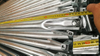 Mainit na Dip Galvanized Ringlock Scaffolding Diagonal Brace