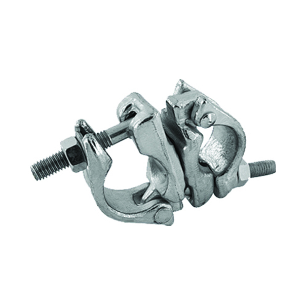 Forged scaffolding coupler