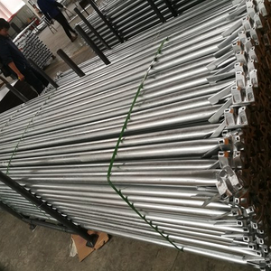 Mainit na Dip Galvanized Ringlock Scaffolding Diagonal Brace