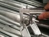 Mainit na Dip Galvanized Ringlock Scaffolding Diagonal Brace