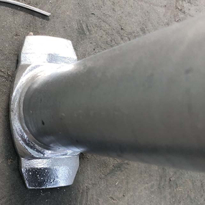 Galvanized cuplock scaffolding ledger